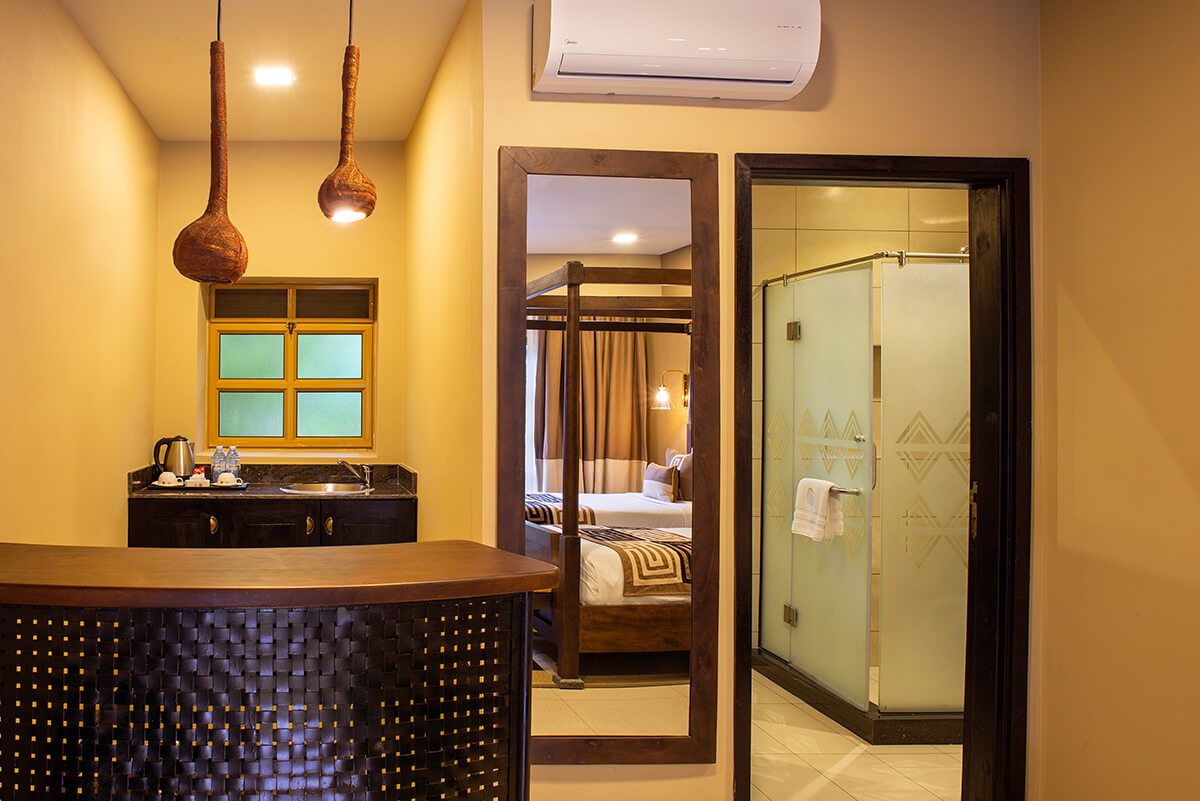 Speke Resort Munyonyo - Deluxe twin bathroom