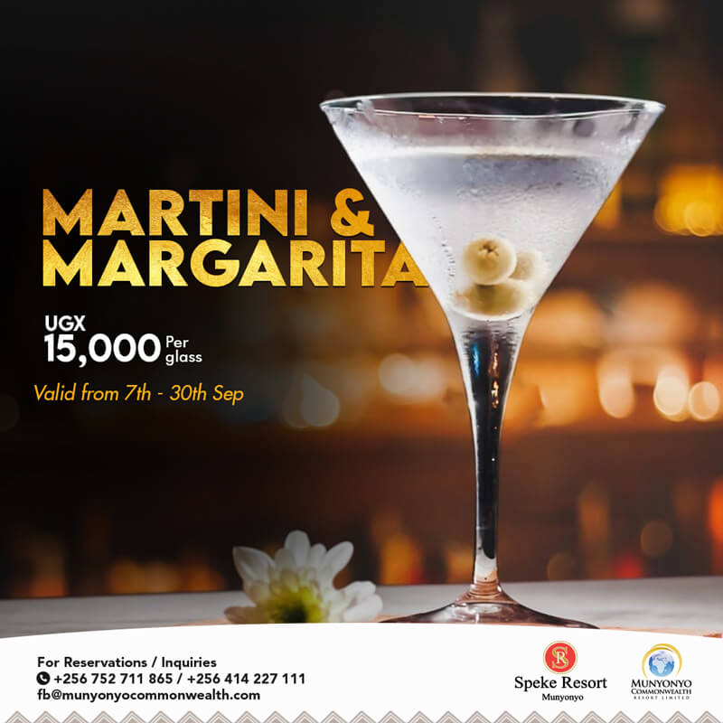 Speke Resort - Martini & Margarita