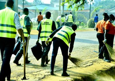Mulungu road cleaning