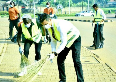 Mulungu road cleaning