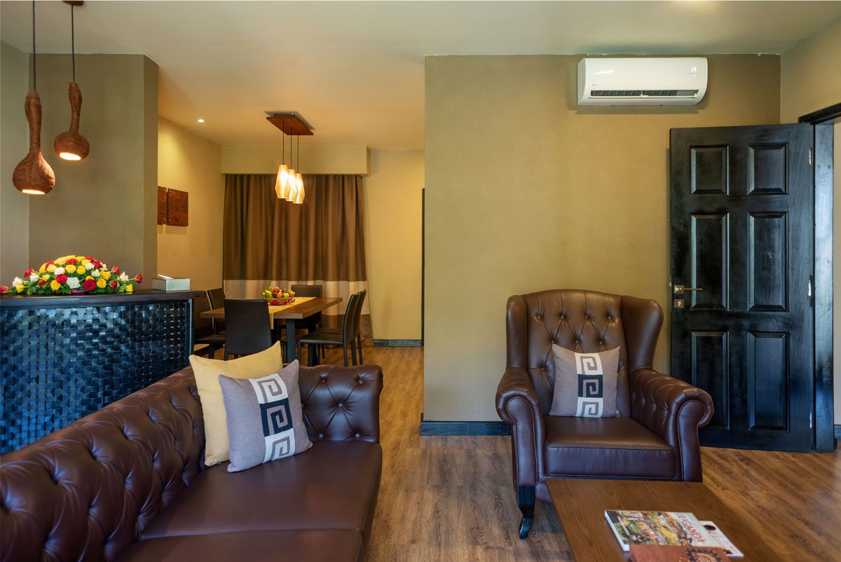 Junior suite-Speke resort Sitting room