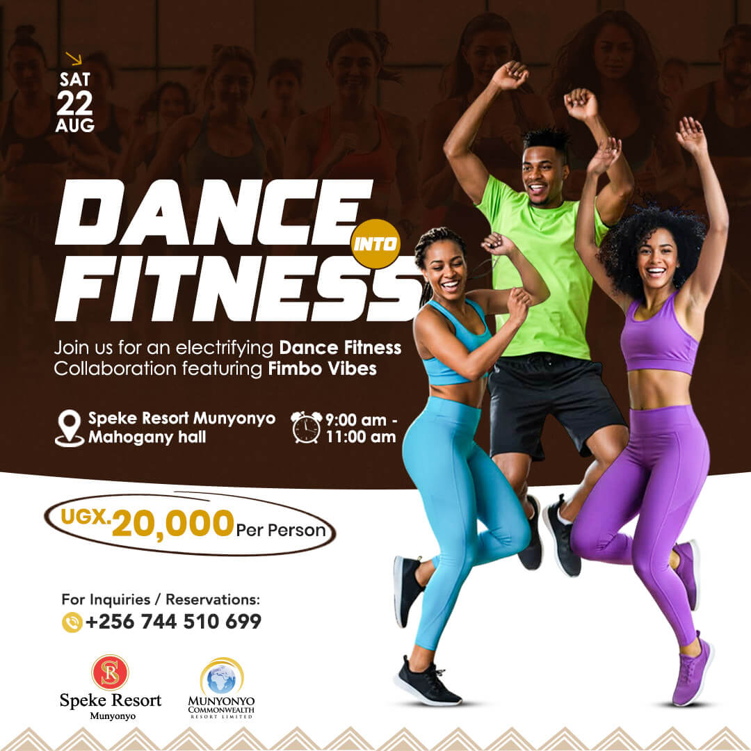 dance fitness Speke Resort Munyonyo