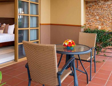 speke resort munyonyo -deluxe room Balcony