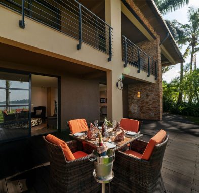 Speke resort Munyonyo -presidential suite bedroom